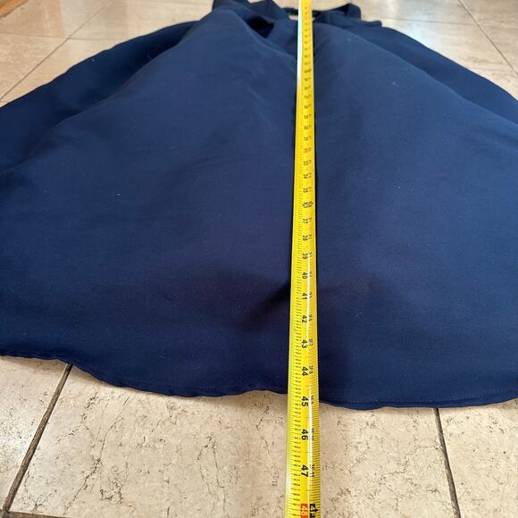 Chi Chi London 4 Blue Midi Skater Dress Tutu Gown Prom Formal Special Ocassion - Picture 4 of 12